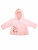 Комплект с капюшоном "Велюр" кофточка и штанишки - Размер 68 - Цвет розовый - Картинка #2