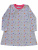 Платье "Единорог" с яркими звёздами - Размер 128 - Цвет серый - Картинка #3